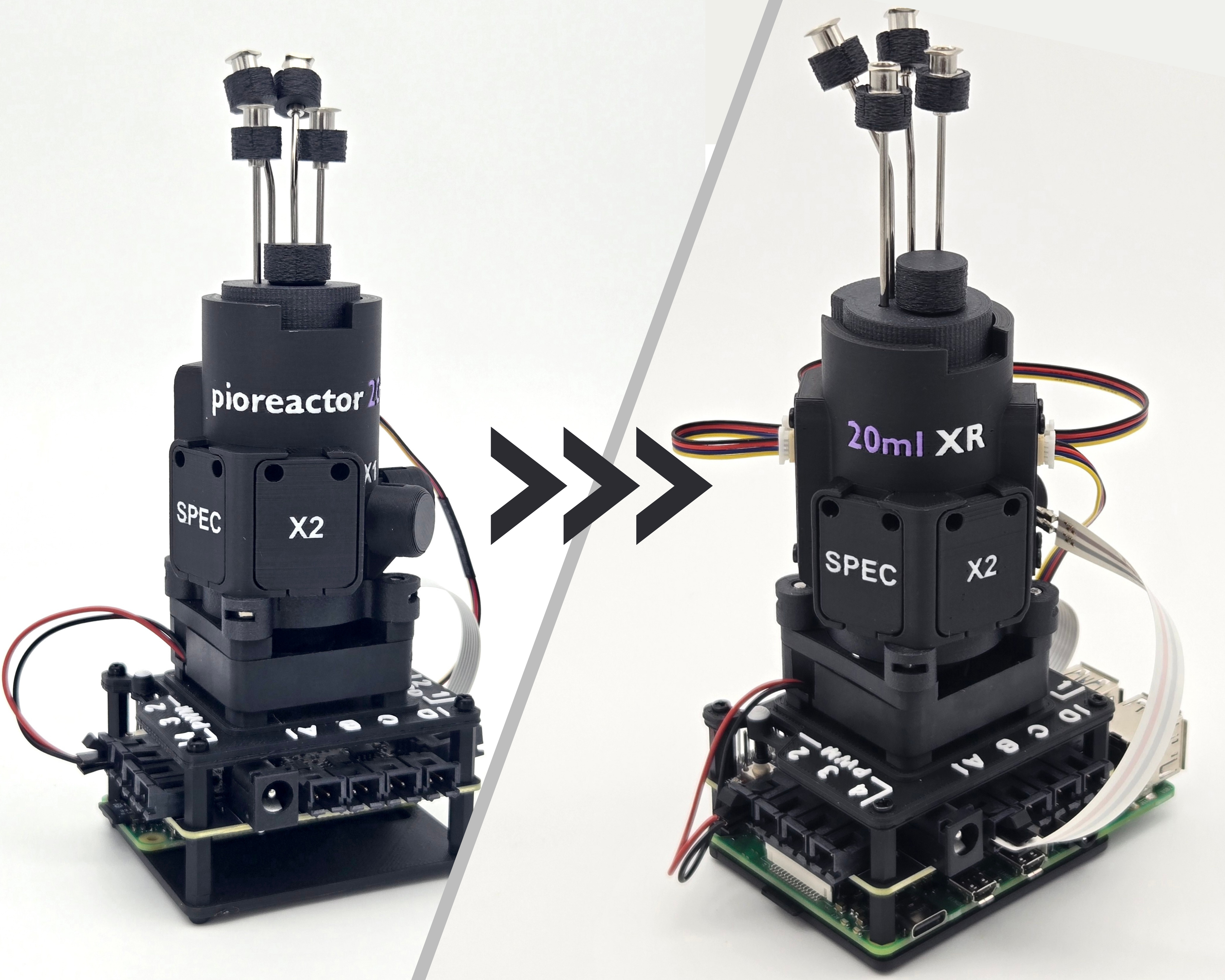 Pioreactor 20ml v1.5 → XR upgrade kit