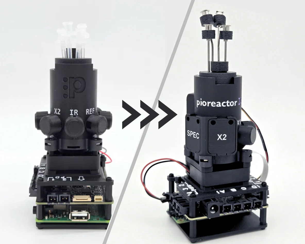 Pioreactor 20ml v1.1 → v1.5 upgrade kit