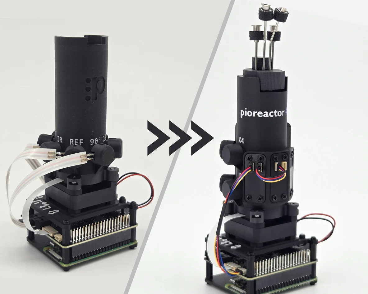 Pioreactor 40ml v1.0 → v1.5 upgrade kit